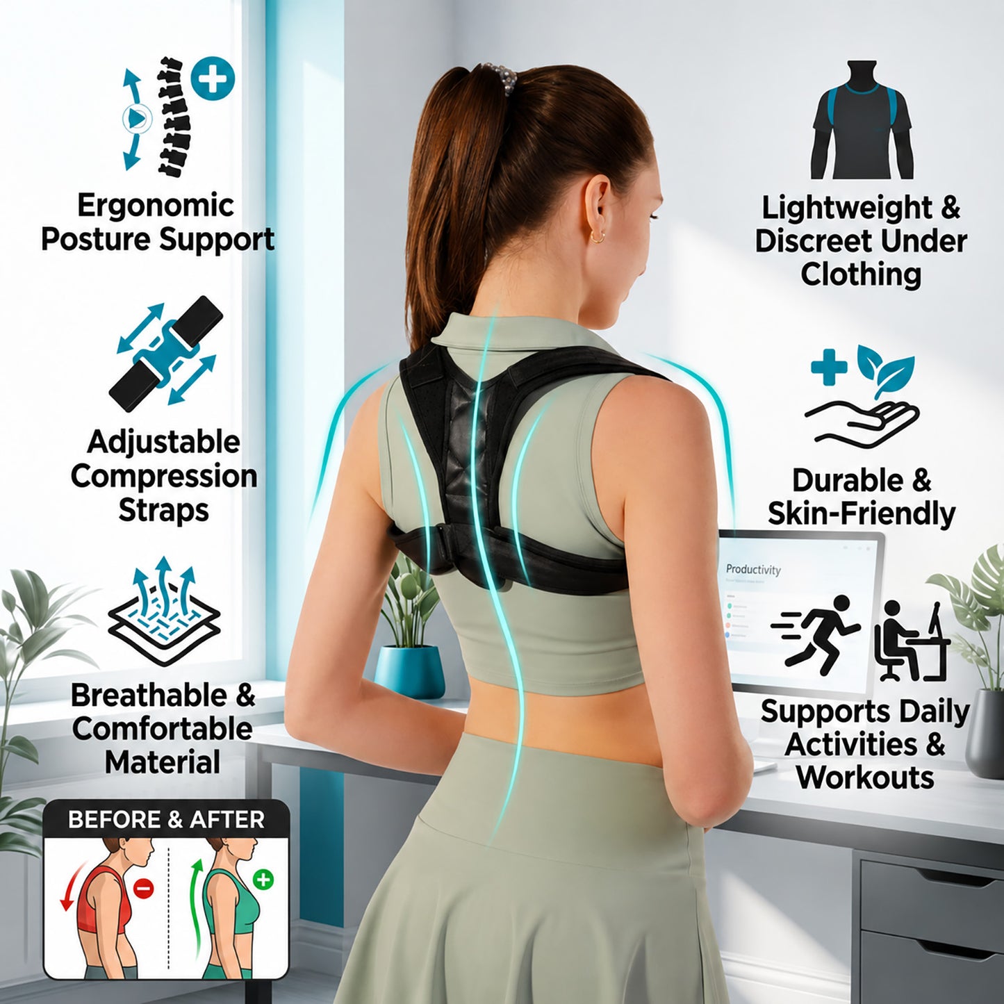 MEDILA Posture Corrector - FF01